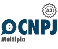 Certificado digital e-CNPJ - somente certificado - 36 meses - múltipla